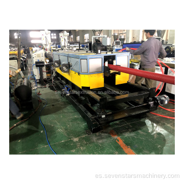Máquina de fabricación de tuberías corrugadas de plástico de plástico de alta velocidad
